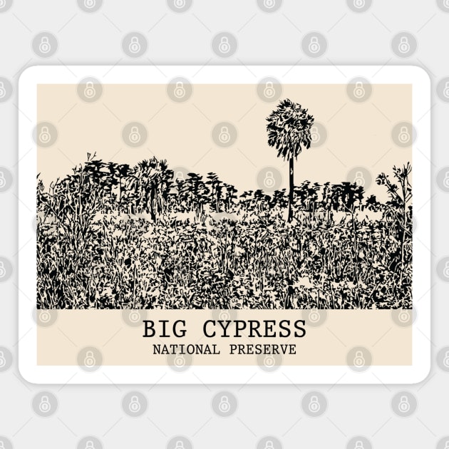 Big Cypress National Preserve Magnet by Lakeric